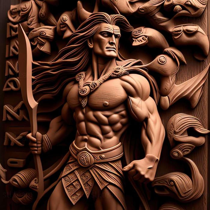 3D model Conan from Naruto (STL)